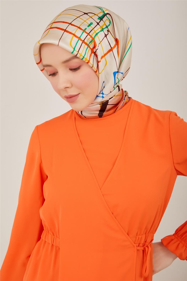 Armine Elbise 23Y9230 Mercan