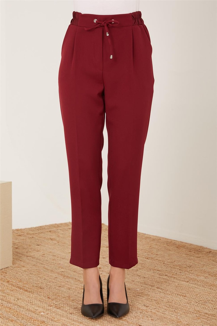 Armine Trousers 23Yd9253 Claret Red