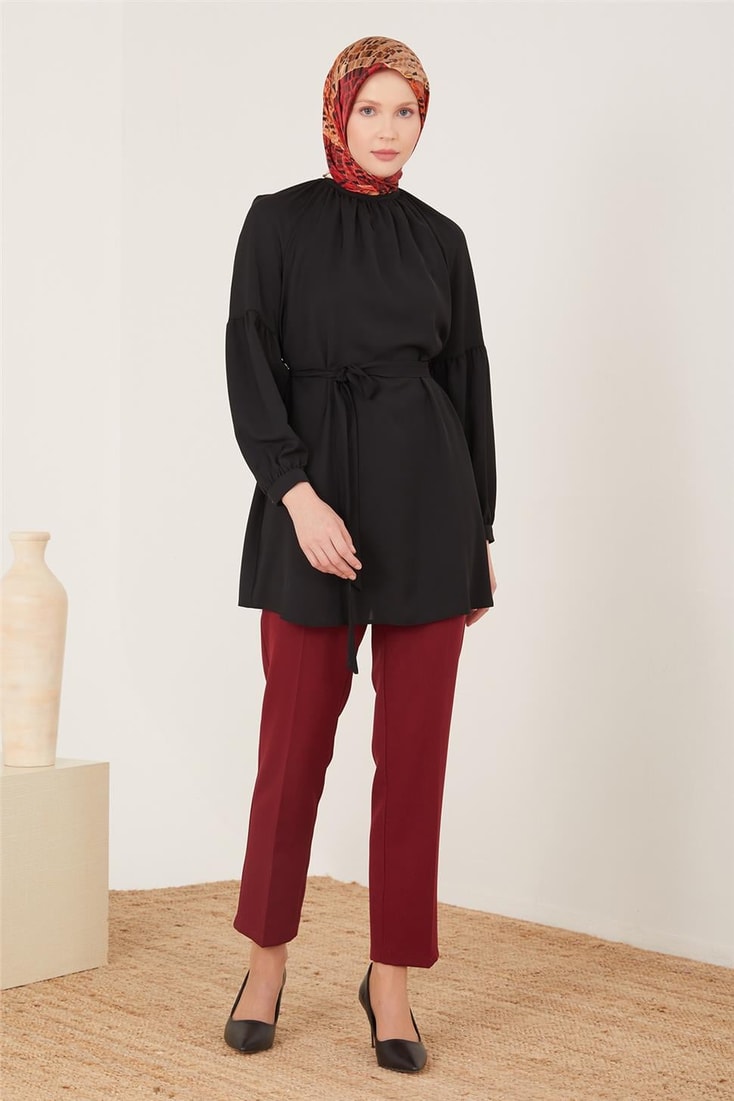 Armine Trousers 23Yd9253 Claret Red