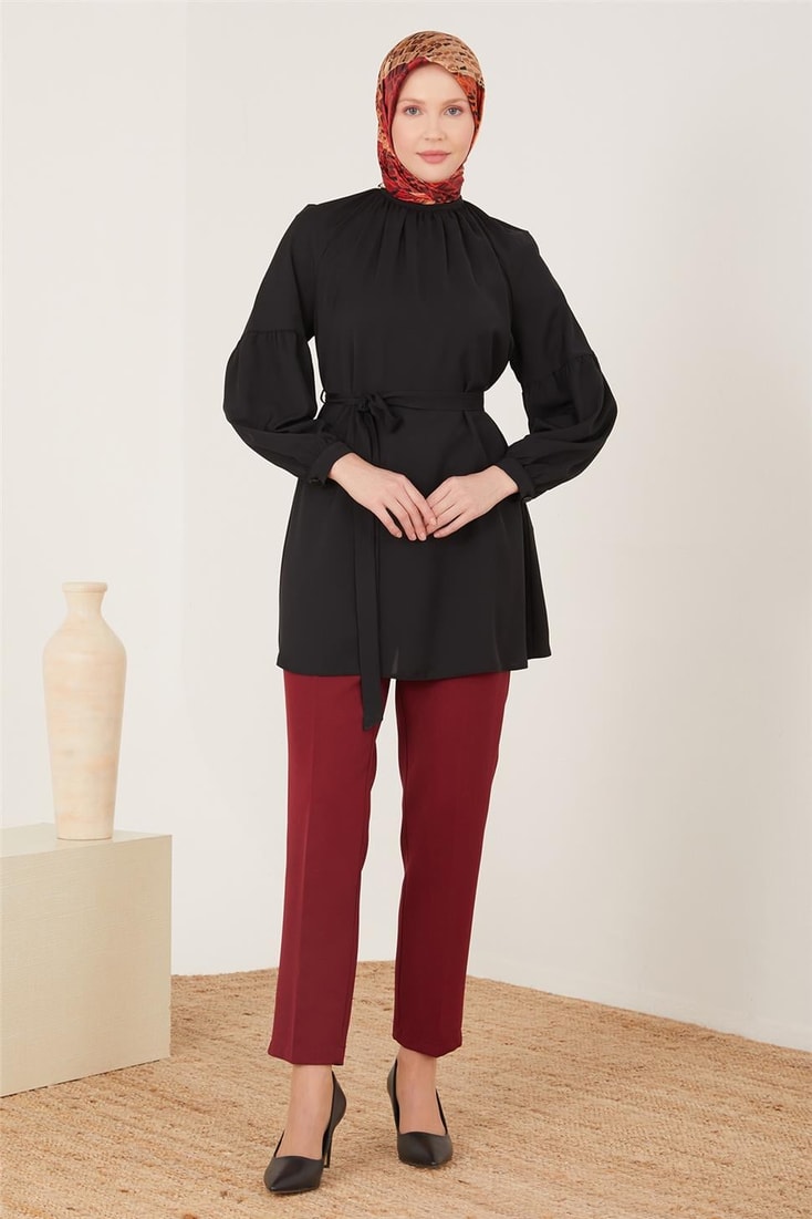 Armine Trousers 23Yd9253 Claret Red