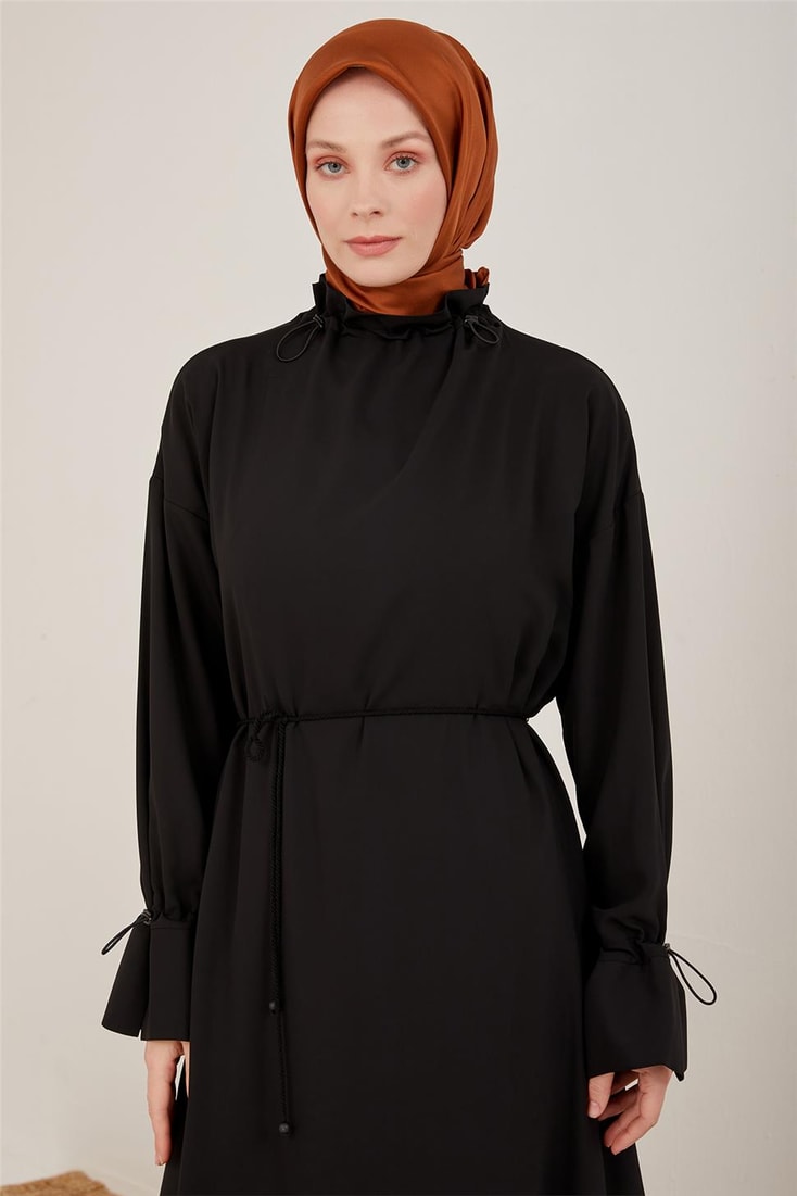 Armine Elbise 23Y9523 Siyah