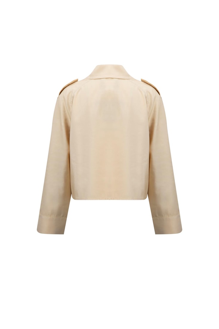 Armine Trench Jacket 24K3604 Moonstone
