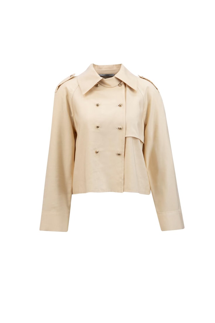 Armine Trench Jacket 24K3604 Moonstone