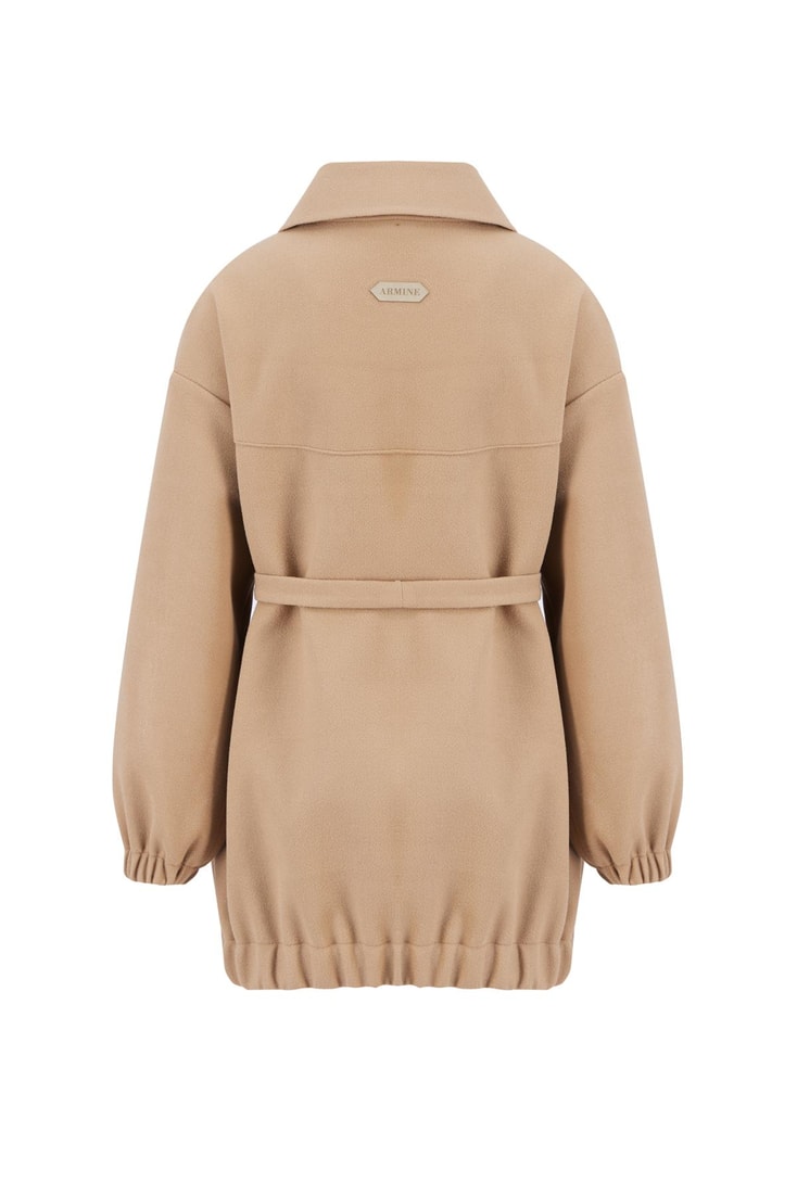Armine Bomber Jacket 24K5709 Camel