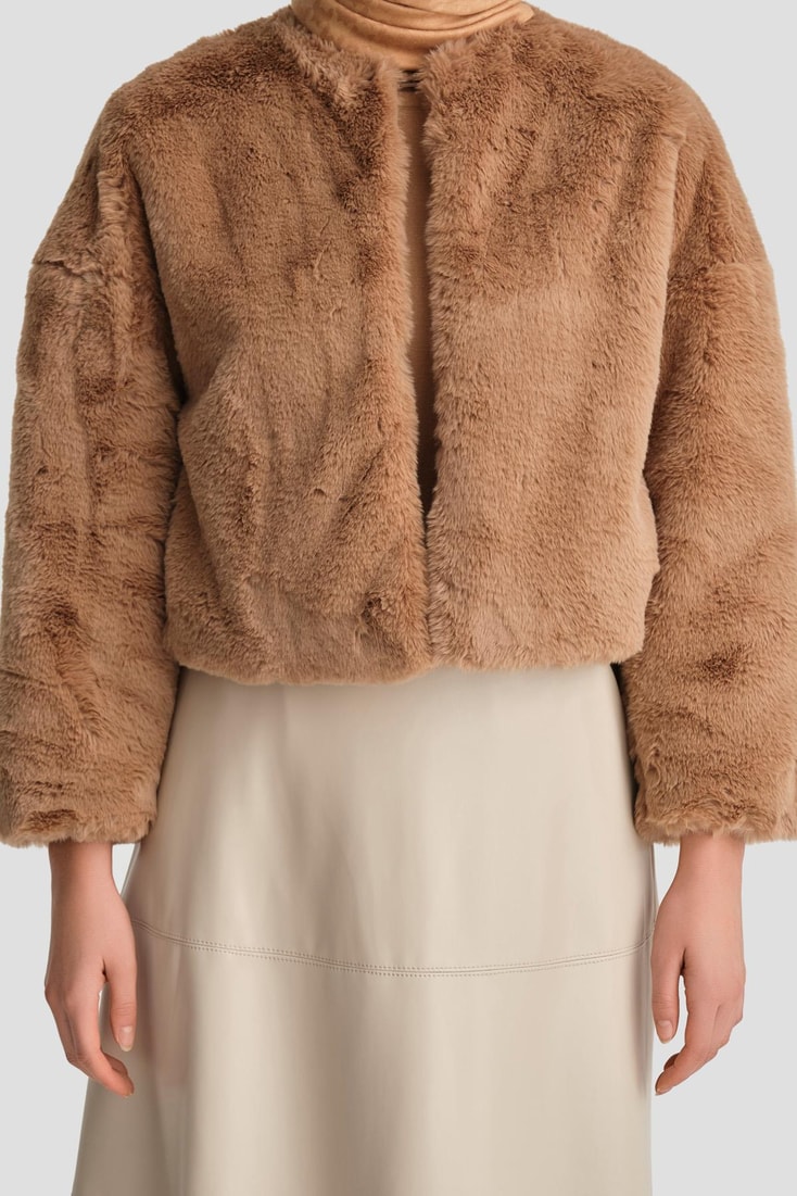 Armine Fur Coat 24K7610 Camel