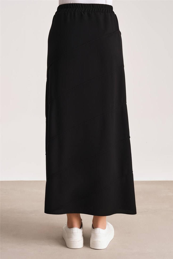 Armine Bias Cup Skirt 24Y1602 Black