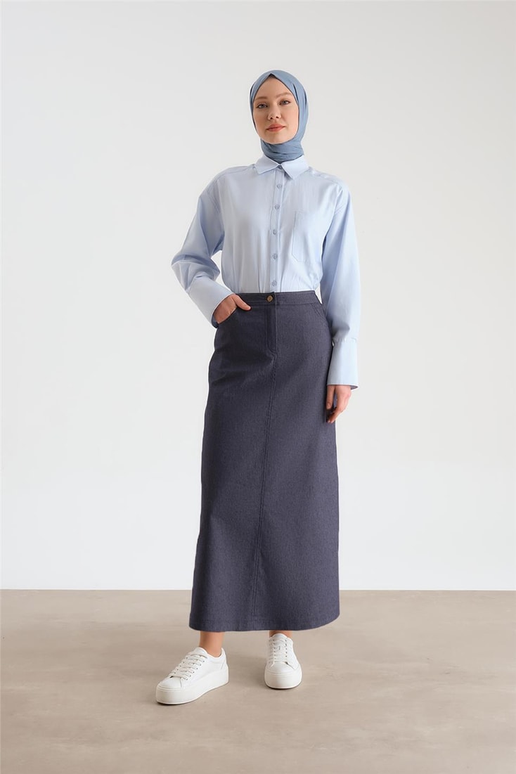 Armine Five Pocket Skirt 24Y1619 Navy Blue