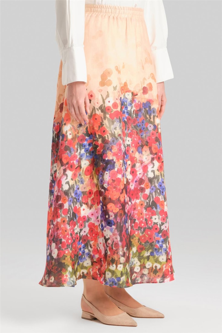 Armine Godeli And Patterned Skirt 24Y1628 Orange