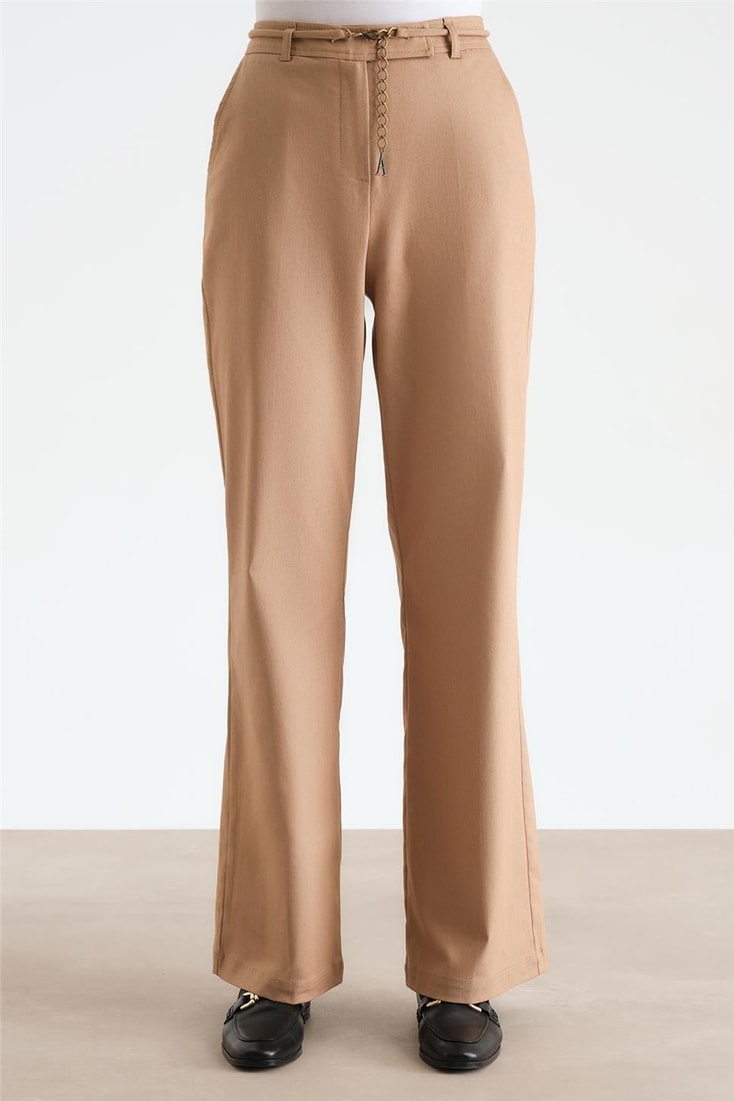 Armine Waist Chain Trousers 24Y2612 Camel