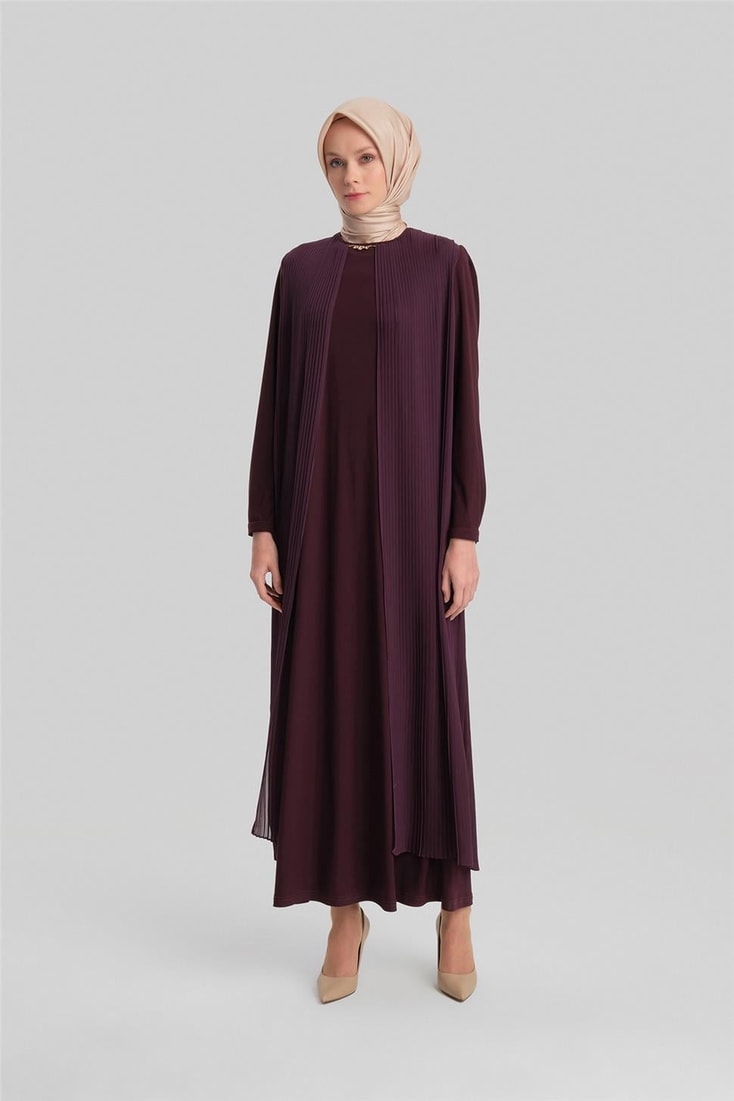 Armine Elbise 24Yd3307 Mürdüm