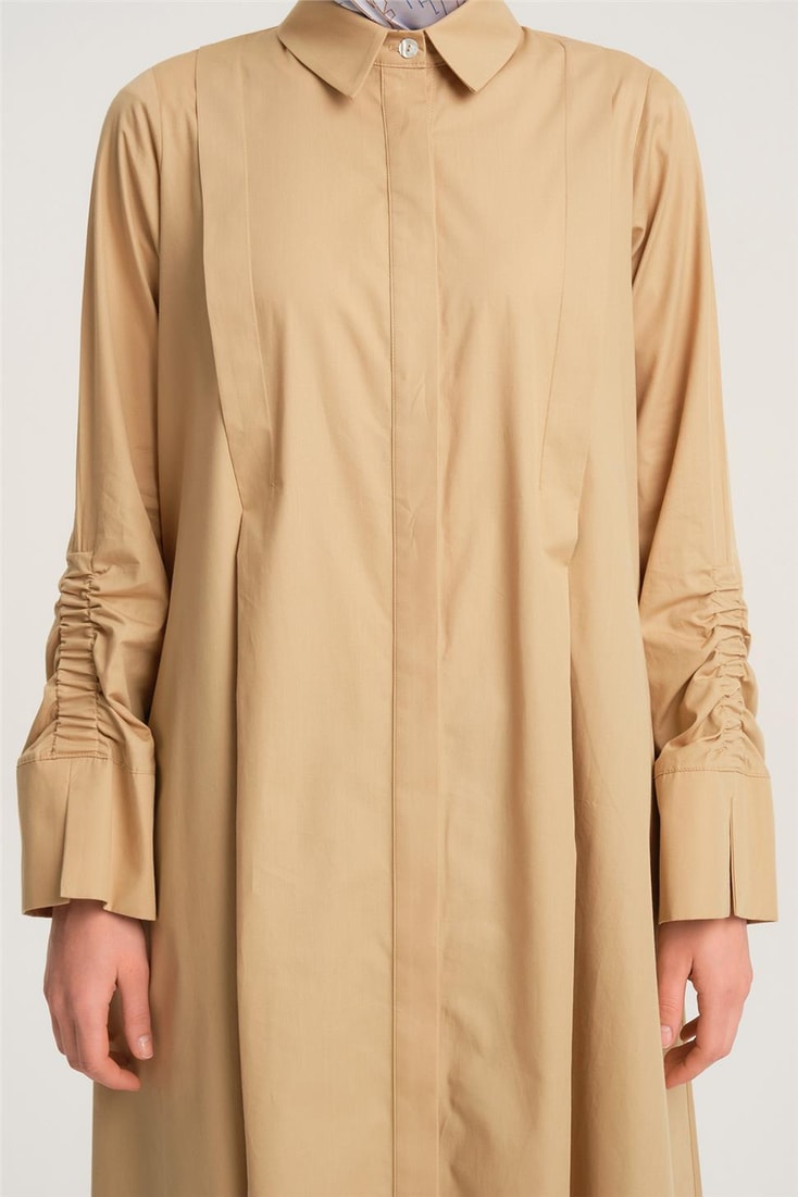 Armine Oversize Tunic Dress 24Y4105 Beige