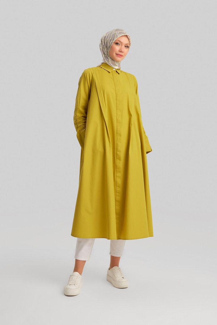 Armine Oversize Tunic Dress 24Y4105 Saffron