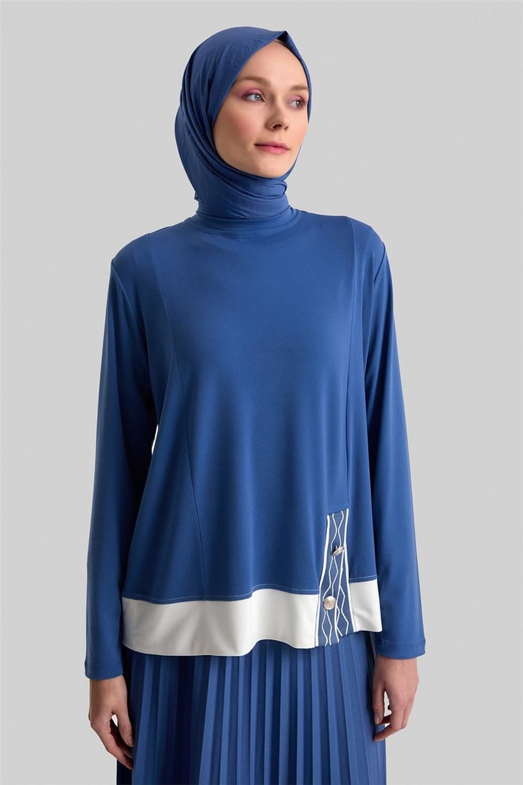 Armine Etekli Takım 24Yd4411 İndigo