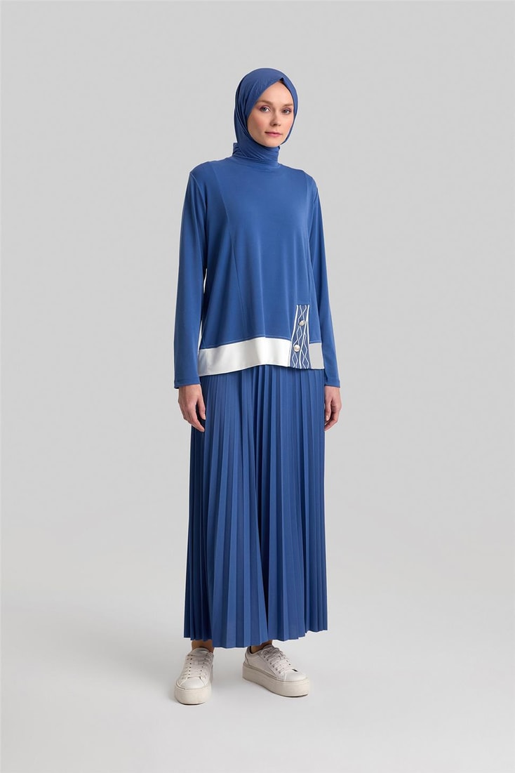 Armine Etekli Takım 24Yd4411 İndigo
