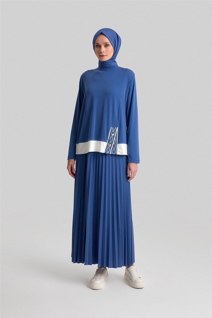 Armine Etekli Takım 24Yd4411 İndigo