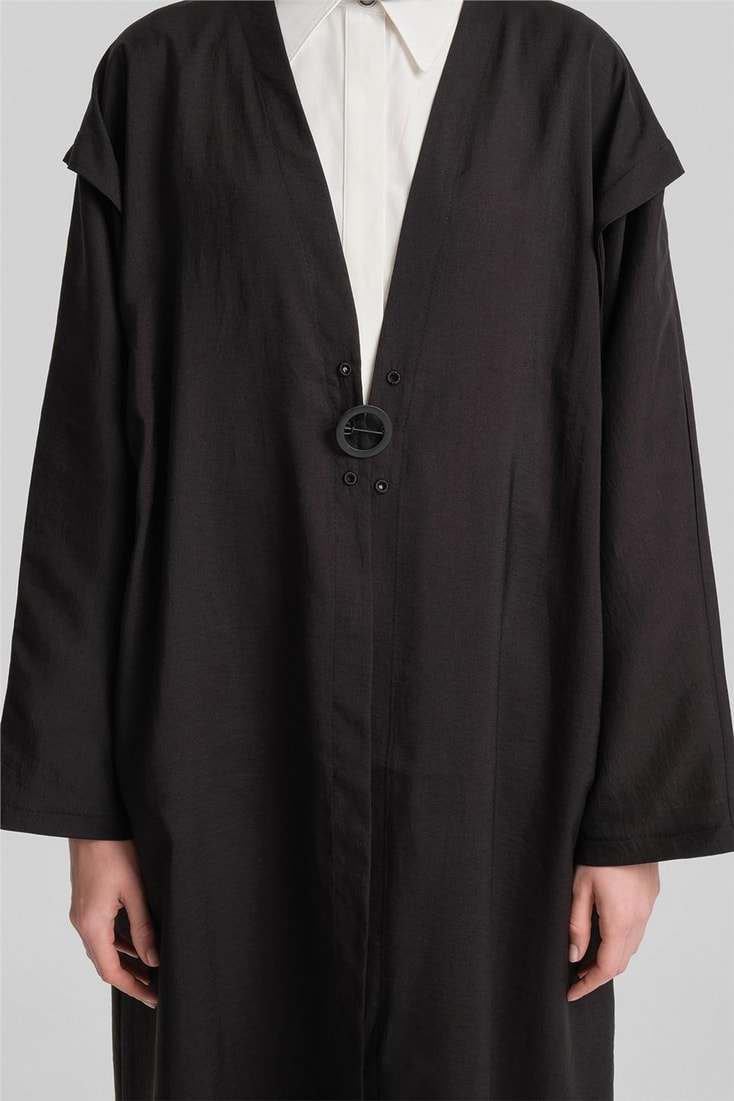 Armine Shoulder Pleated Oversize Wear and Go 24Y5508 Black