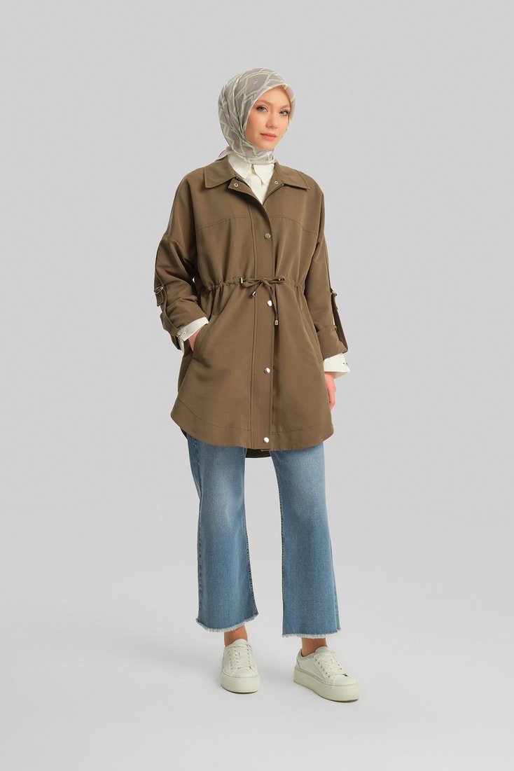 Armine Cape 24Yd6403 Khaki