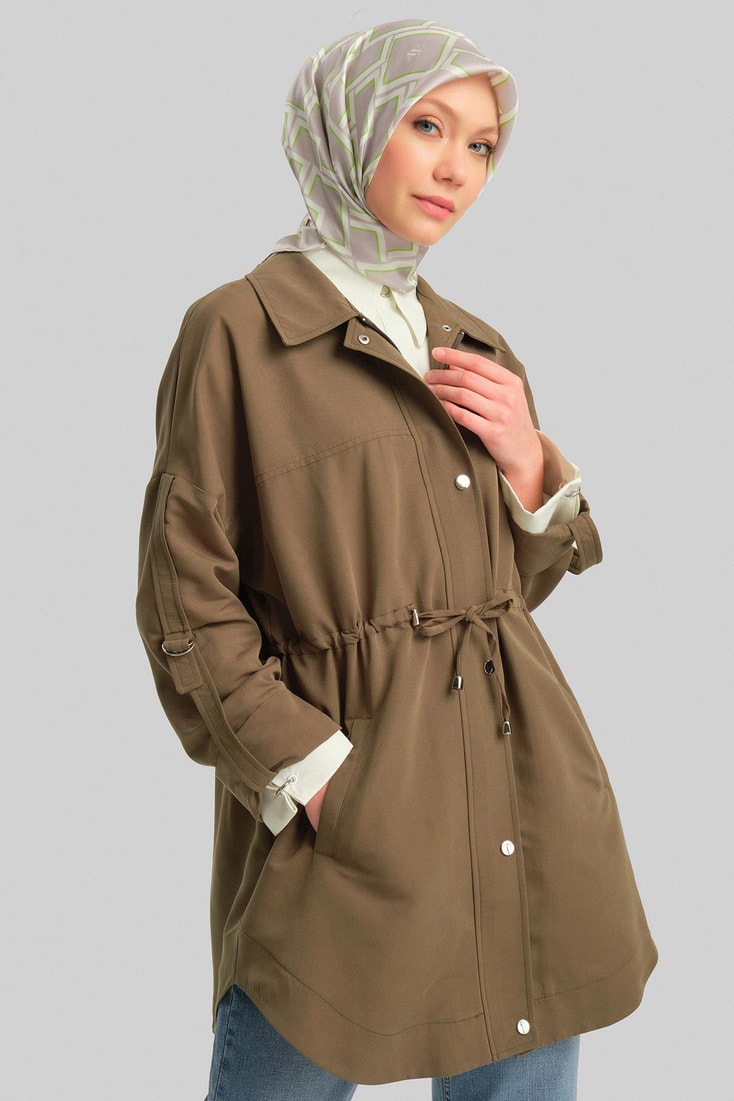 Armine Cape 24Yd6403 Khaki