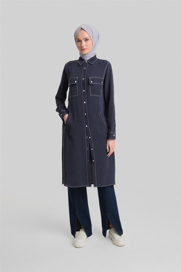 Armine Tunic 24YD6406 Navy Blue