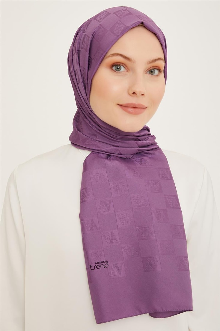 Armine Trend İnci Monogram Şal 3 72 10