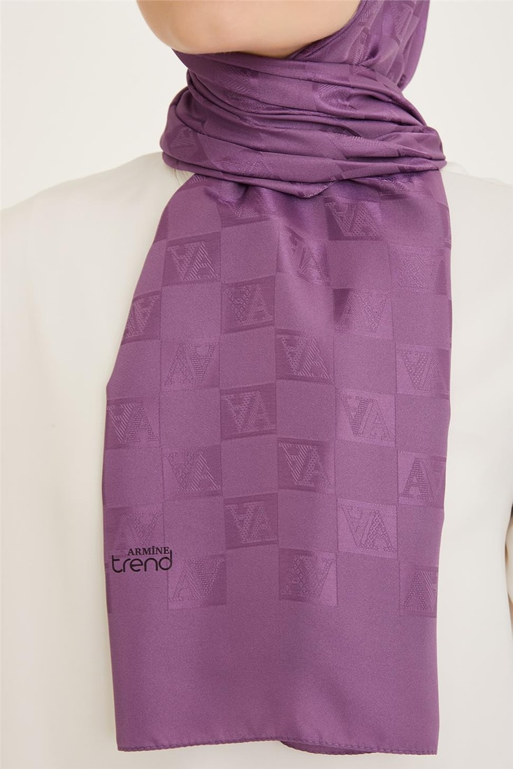 Armine Trend İnci Monogram Şal 3 72 10