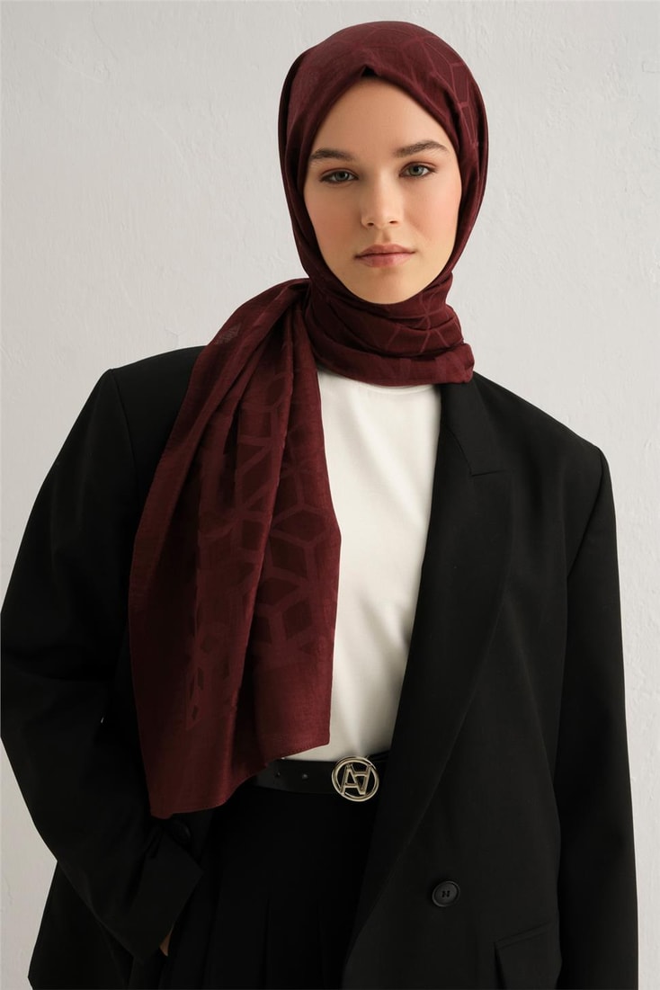 Armine Lyocell Petek Desen Şal 1002-2 1113-7 1110-29