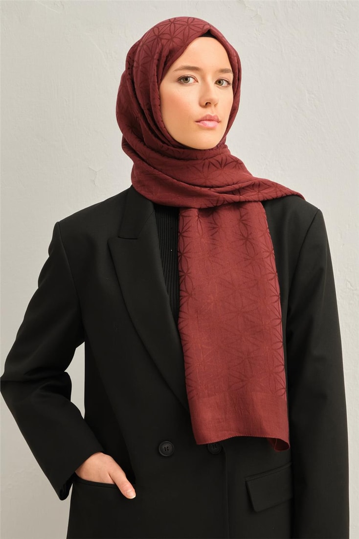 Armine Lyocell Yıldız Desen Şal 1002-4 1113-18 1110-29