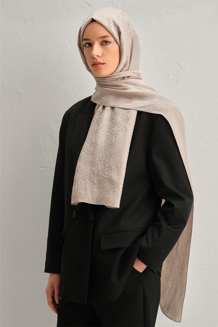 Armine Lyocell Yıldız Desen Şal 1002-4 1113-18 1113-8