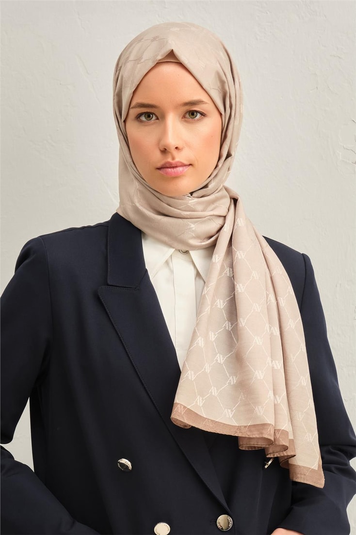 Armine Trend Monogram Şal 2 118 122