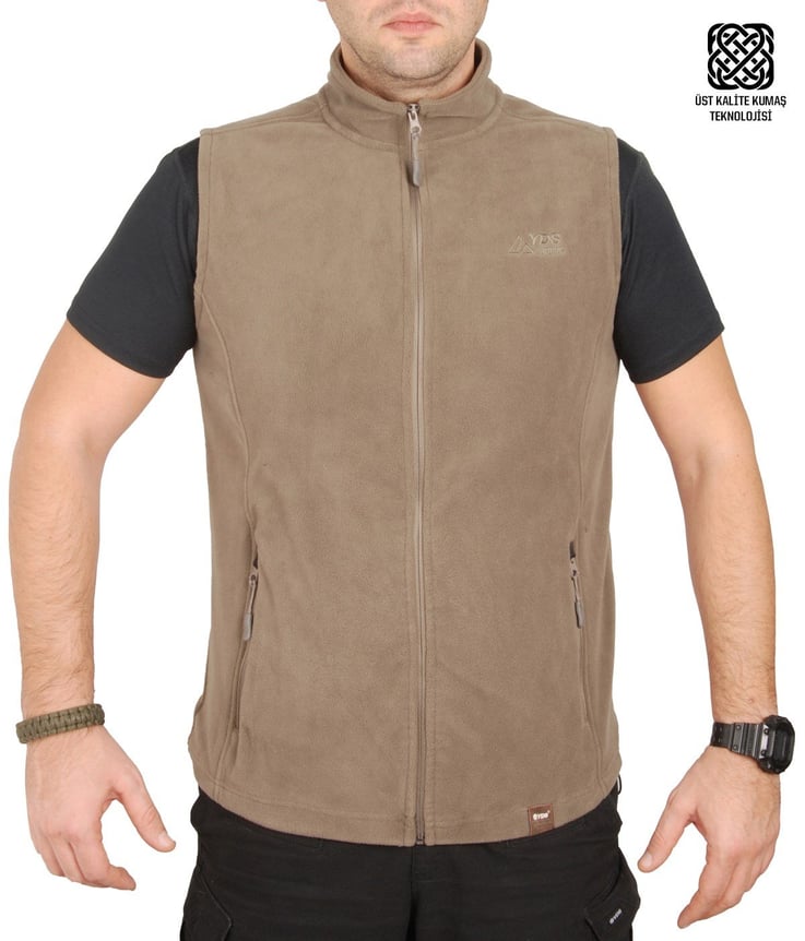 YDS POLAR YELEK -COYOTE
