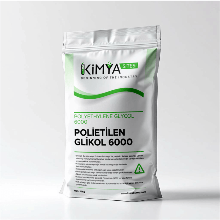 Polietilen Glikol 6000 (25kg)