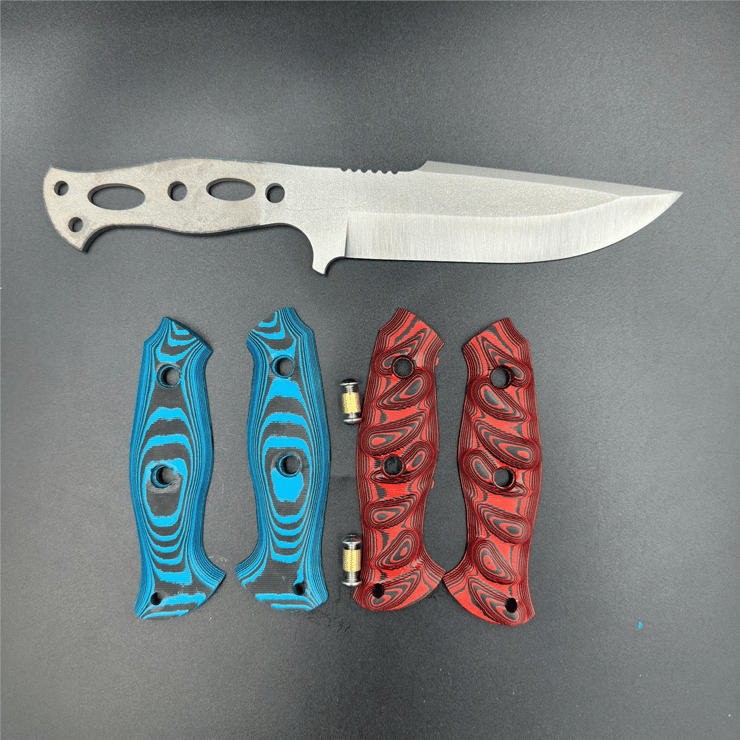 N690 Knife Making Kit with Two Interchangeable Handles 01