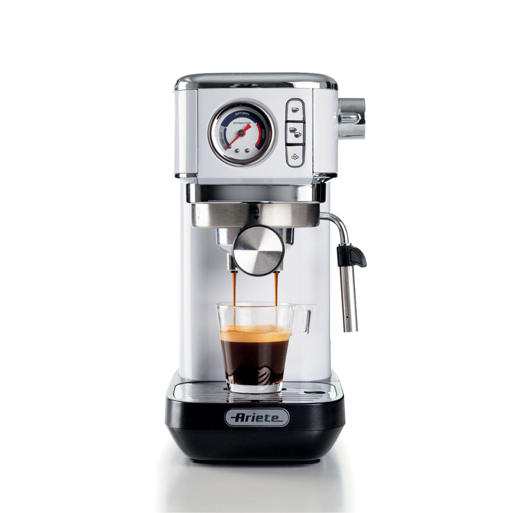 Ariete Moderna Espresso Slim Kahve Makinesi Beyaz 1381/14
