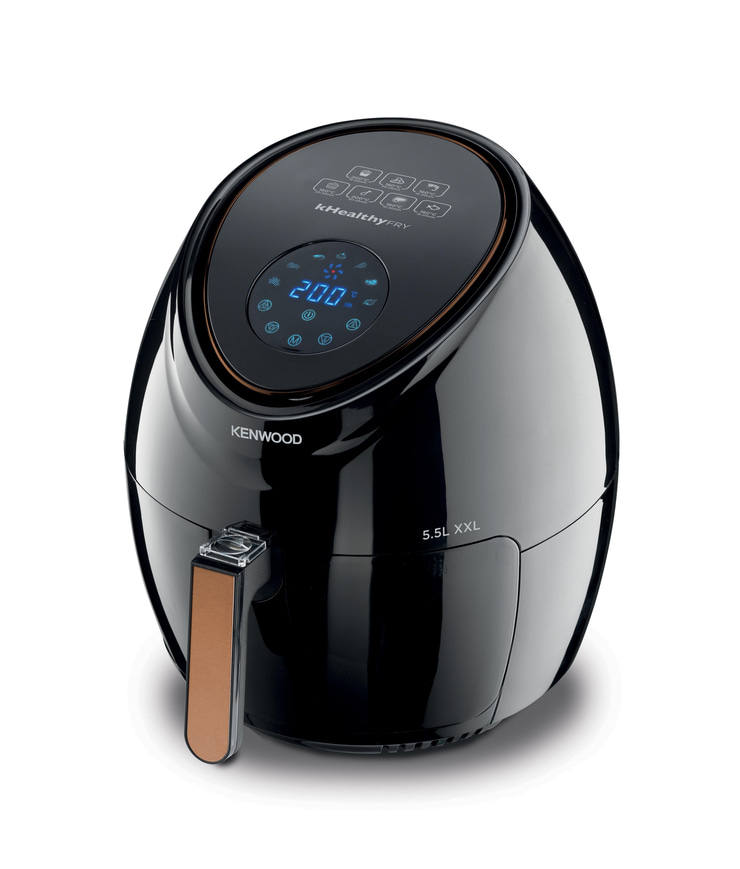 Kenwood Airfryer XXL 5,5 Lt Geniş Kapasite, Siyah HFP50.000BK