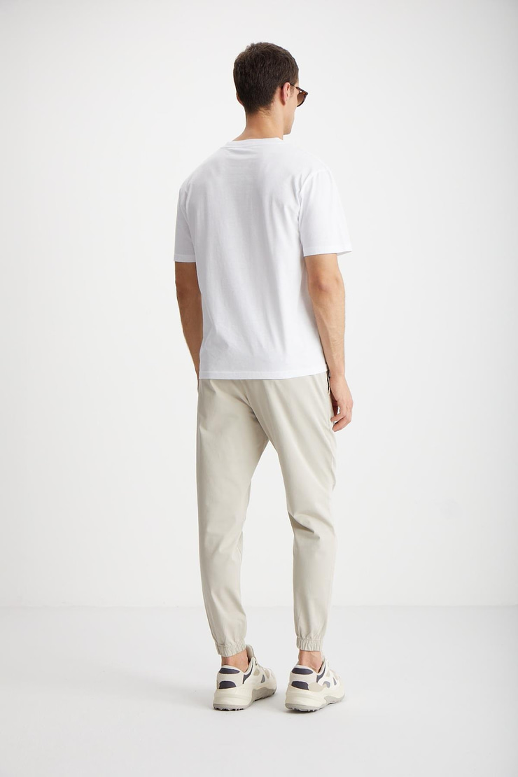 Alessandro Erkek 4'lü Organik Pamuk Regular Kalın Dokulu Bisiklet yaka Syh-Grmj-Byz T-Shirt