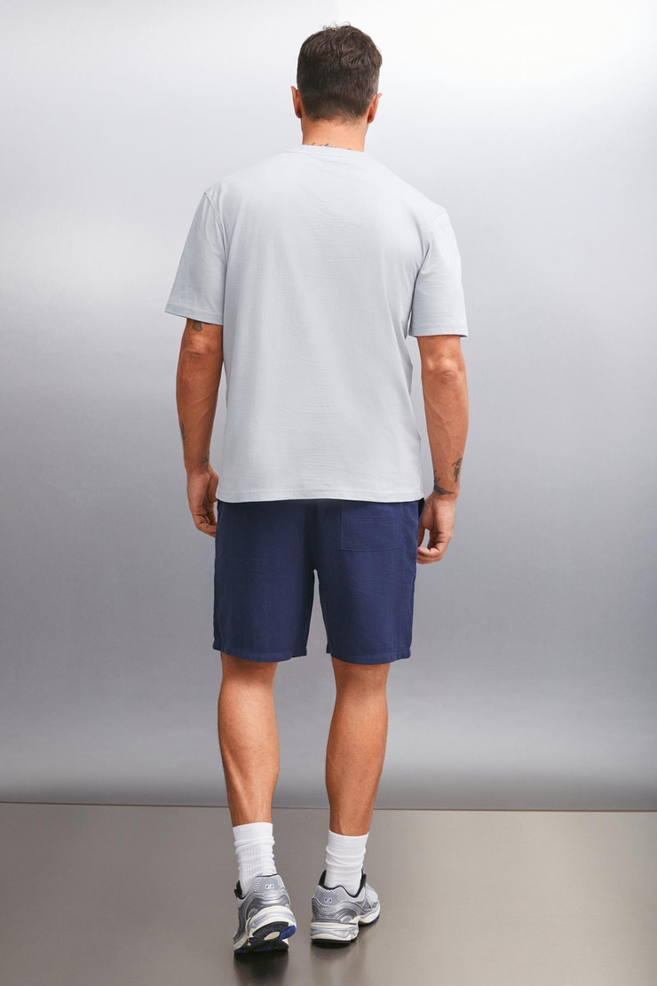 Alessandro Erkek 4'lü Organik Pamuk Regular Kalın Dokulu Bisiklet yaka Pmb- Gri- Vzn- Byz T-Shirt