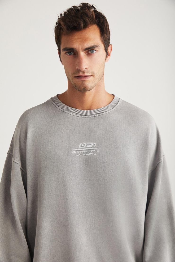 ALEX Basic Relaxed Açık Gri  Eşofman Takımı