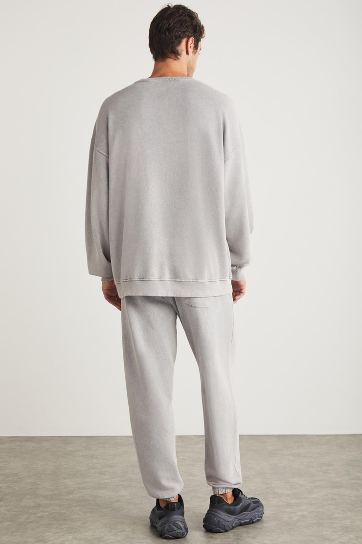 ALEX Basic Relaxed Açık Gri  Eşofman Takımı