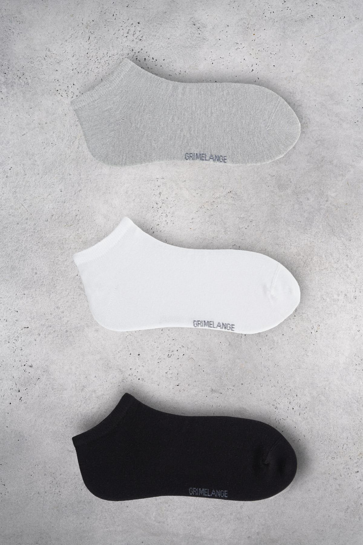 BALDEMAR Erkek Organik Pamuklu 3 Lü Paket Çok Renkli Çorap