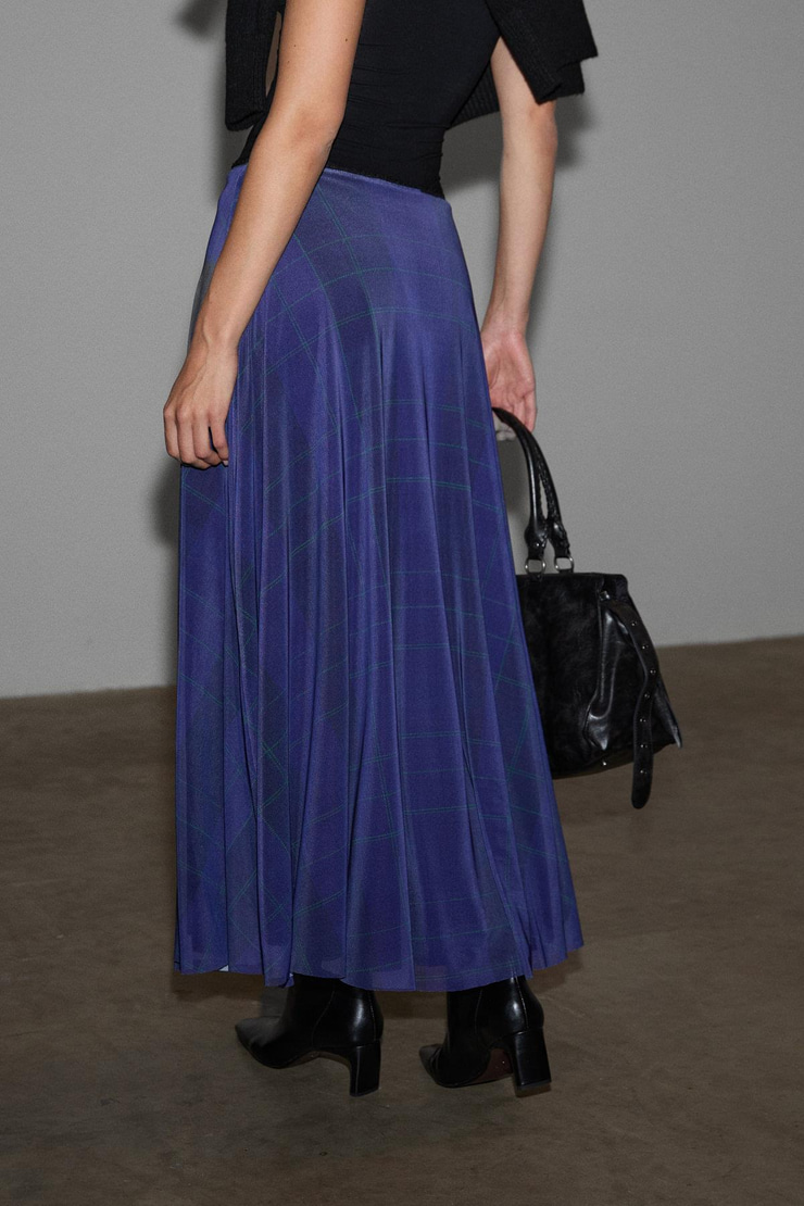 BEEN Kadın Esnek Yumuşak Ve Baskılı Kumaşlı Astarlı Çok Renkli Etek