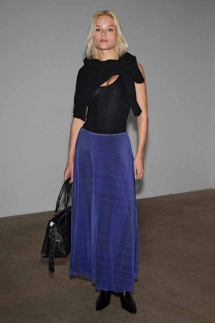 BEEN Kadın Esnek Yumuşak Ve Baskılı Kumaşlı Astarlı Çok Renkli Etek