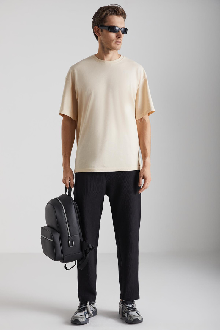 BERTHOLA  Regular Siyah Tekli Eşofman Takımı