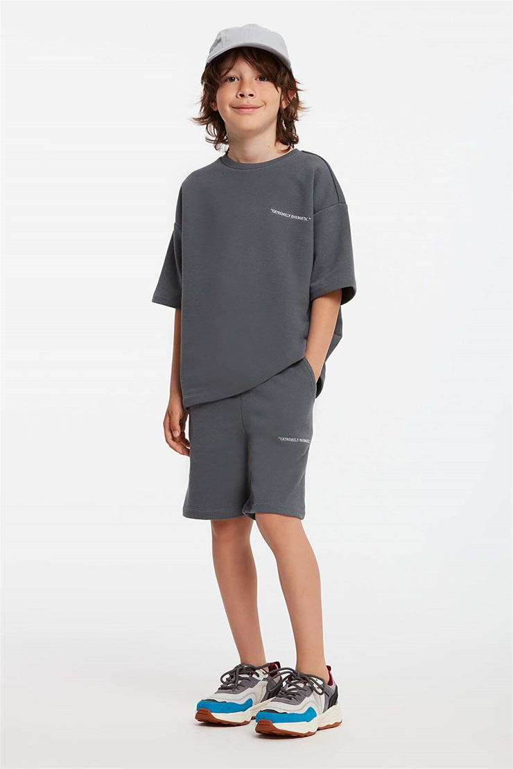 BOGOTA Örme Comfort Fit Koyu Gri  Eşofman Takımı