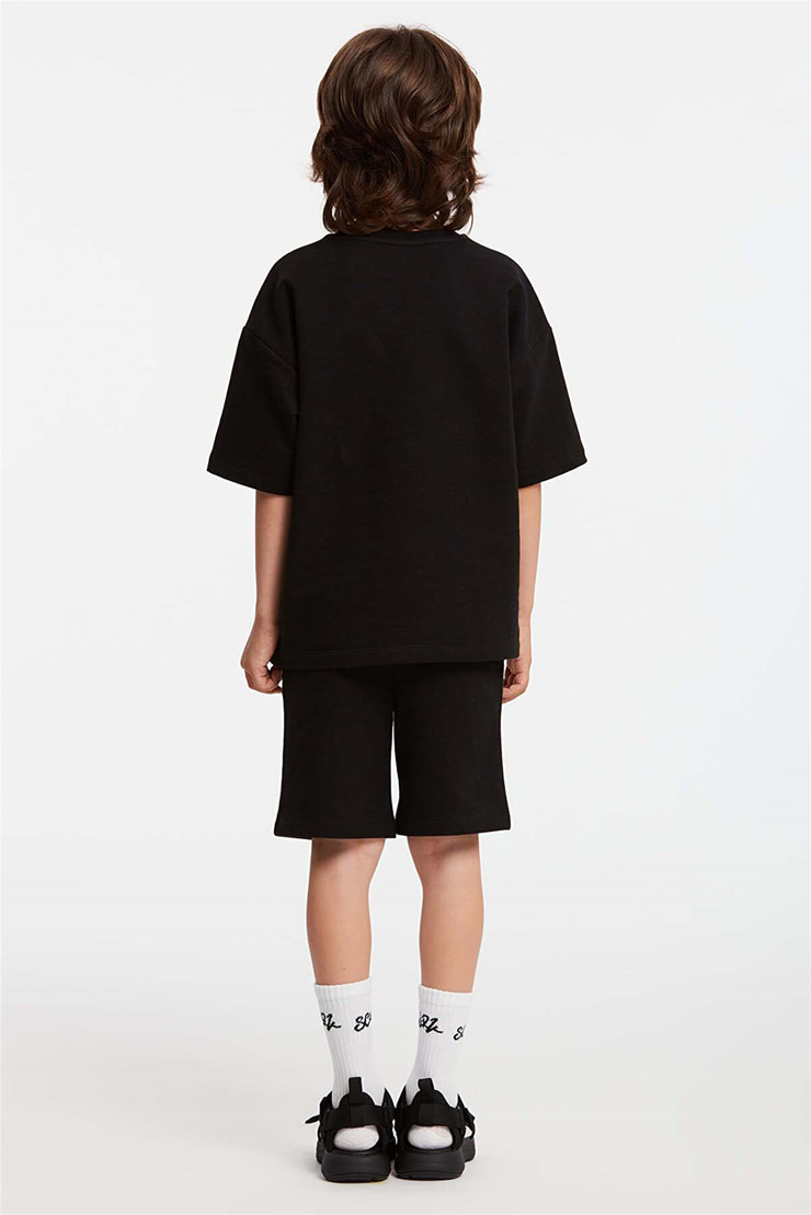 BOGOTA Örme Comfort Fit Siyah  Eşofman Takımı