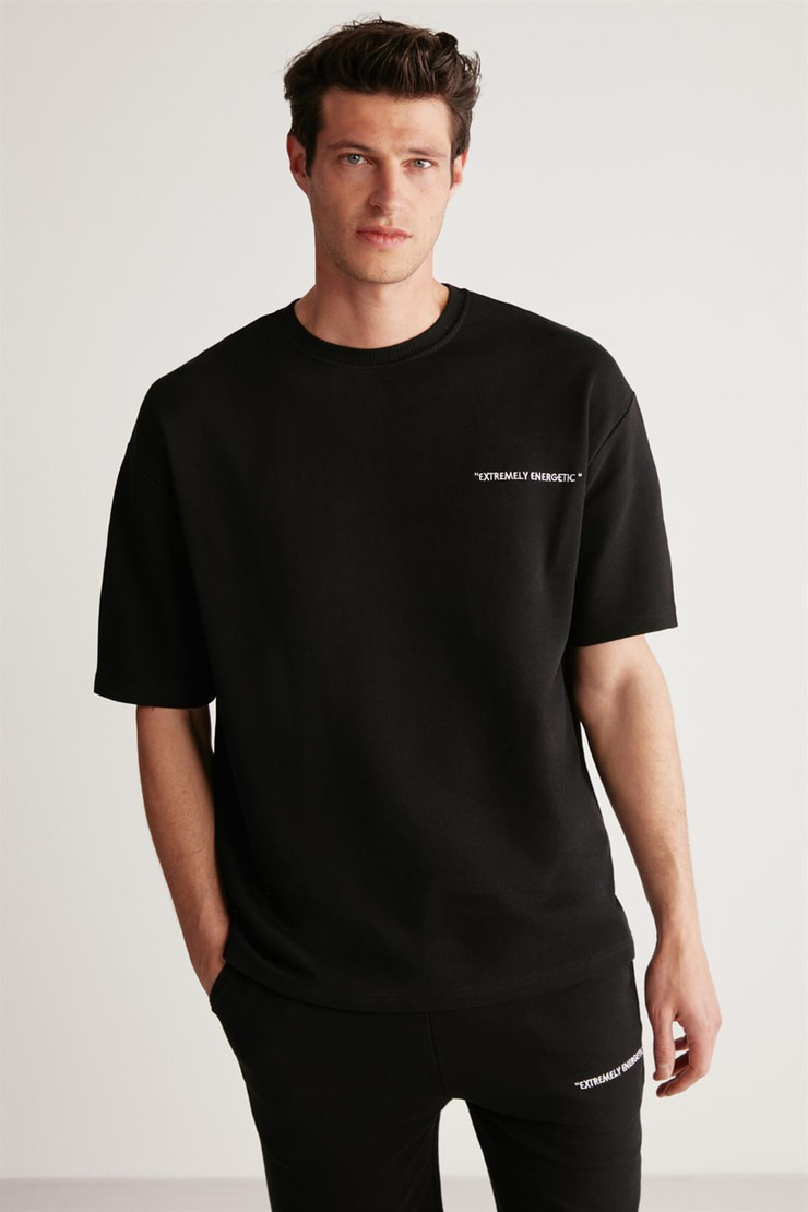 COLOMBIA Örme Regular Siyah 2 Eşofman Takımı