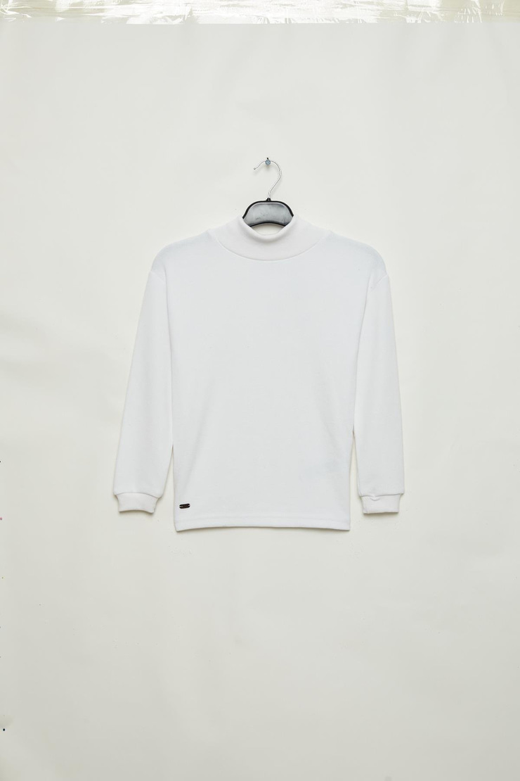 COREY Erkek Çocuk Beyaz Sweatshirt