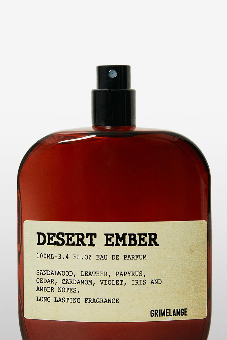 DESERT EMBER Odunsu Aromatik Notalı Uzun Süre Kalıcı 100 ml Erkek Beyaz Parfüm