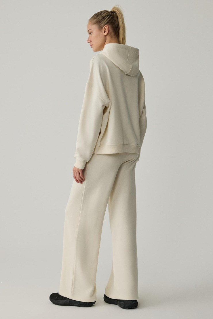 ELITSA Kadın Ekru Sweatshirt