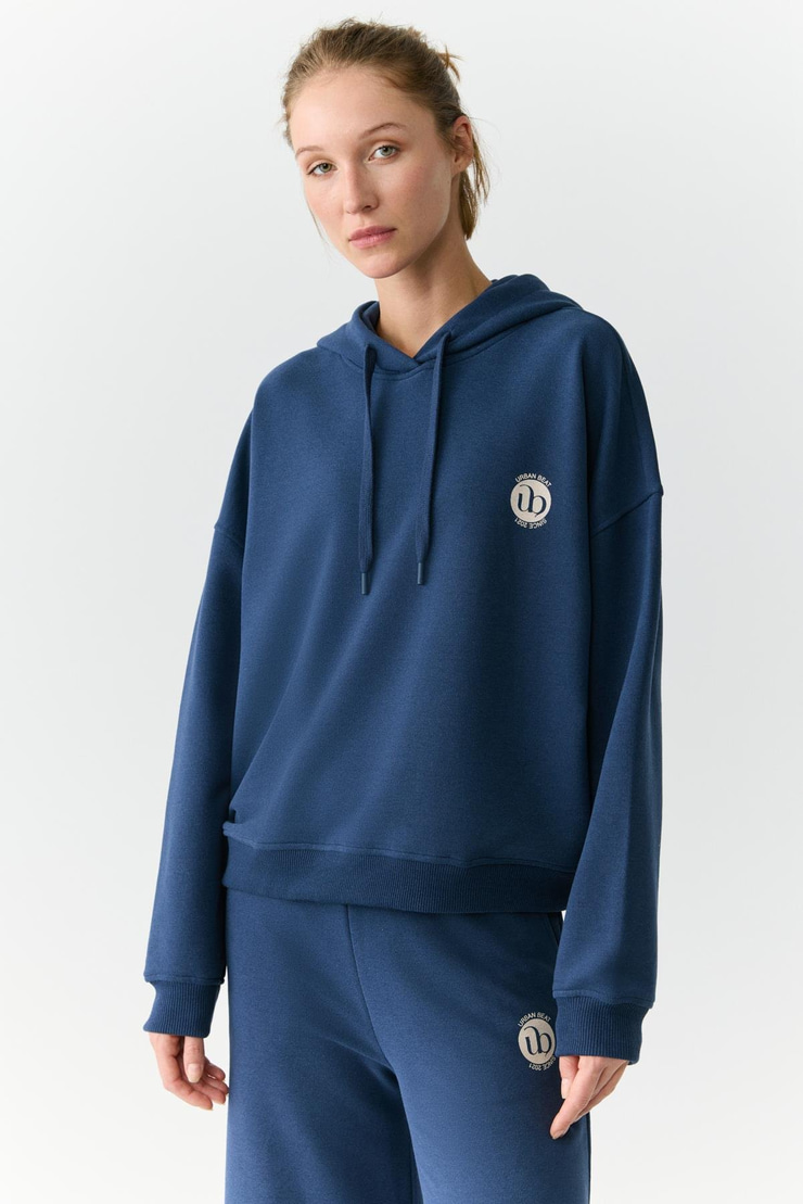 ELITSA Kadın Lacivert Sweatshirt