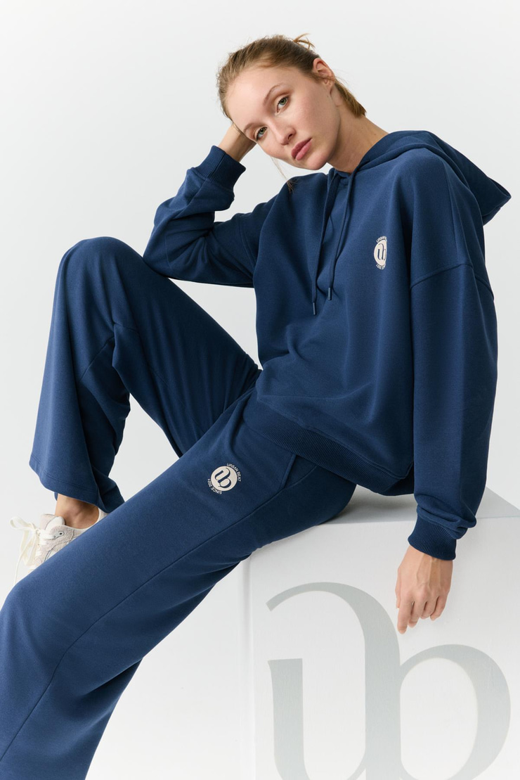 ELITSA Kadın Lacivert Sweatshirt